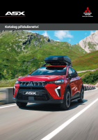 Mitsubishi ASX 2025 - katalog prislusenstva 